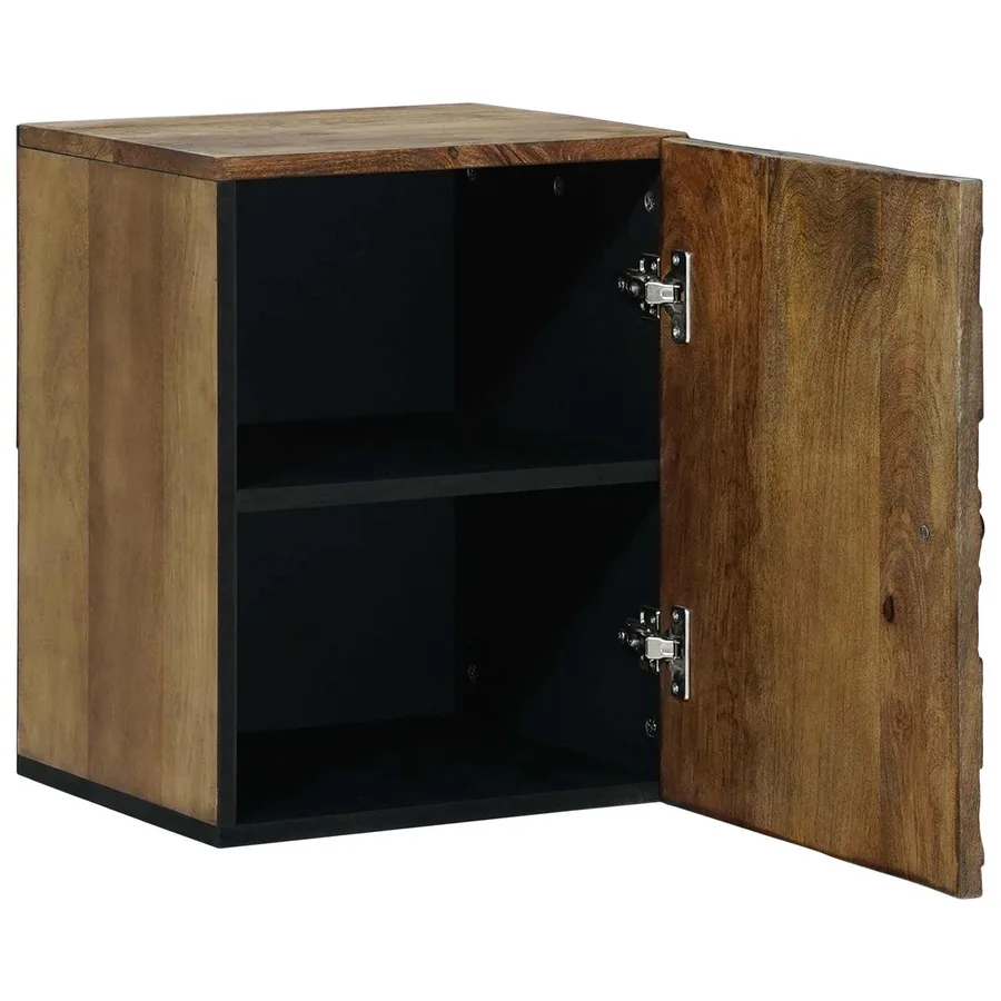 Cabinet de Salle de Bain Suspendu Marron 38 x 33,5 x 48 cm - 2
