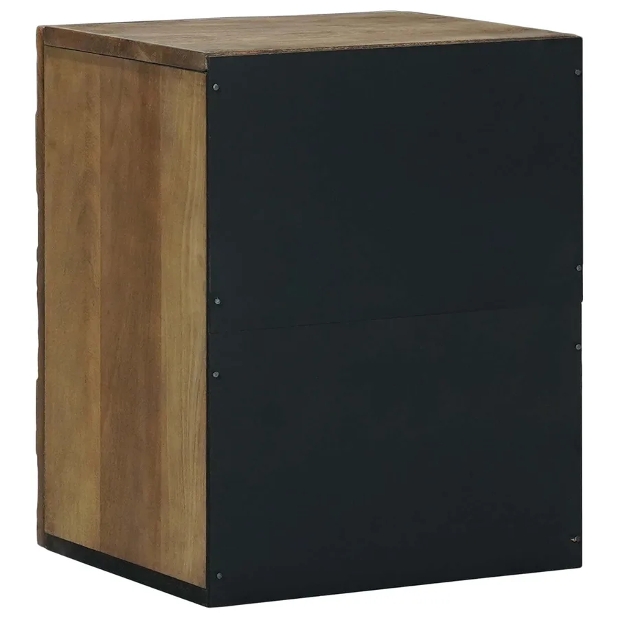 Cabinet de Salle de Bain Suspendu Marron 38 x 33,5 x 48 cm - 5