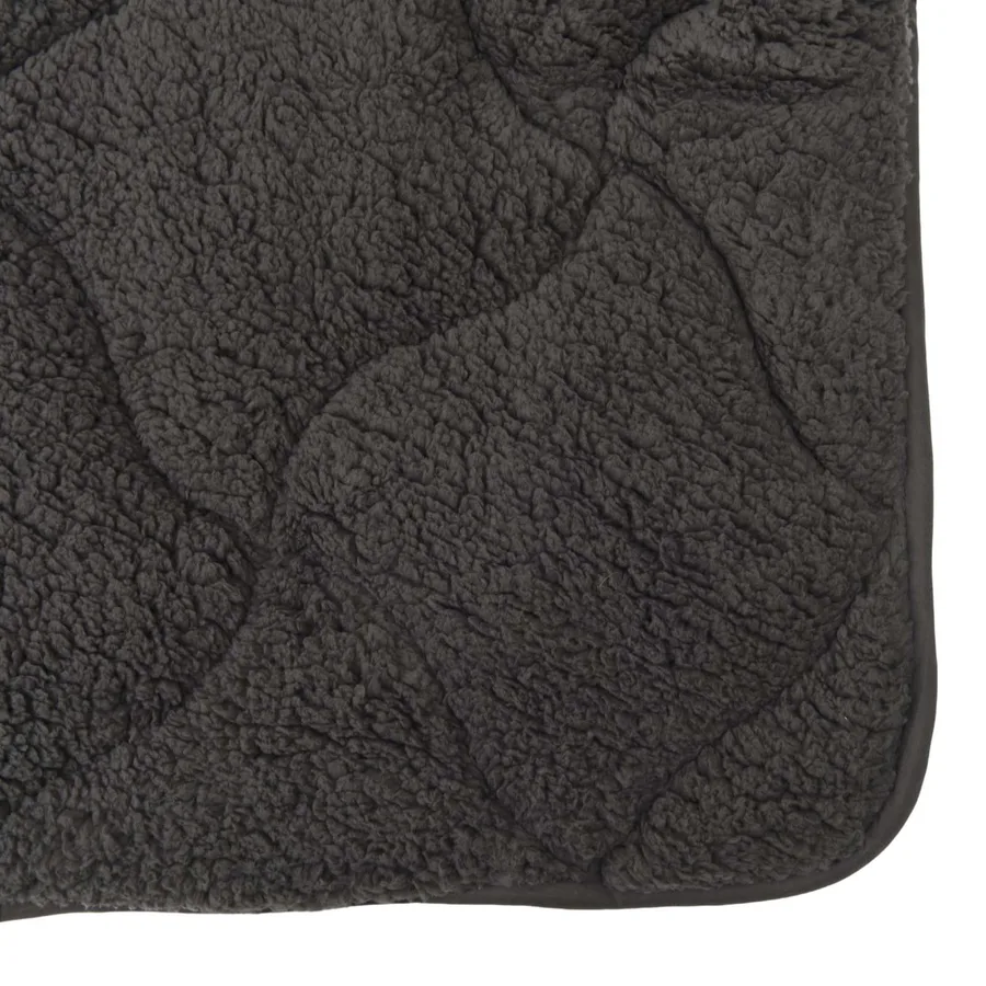 Duvet d'été simple Matelassé Anthracite 200 x 200 cm - 7