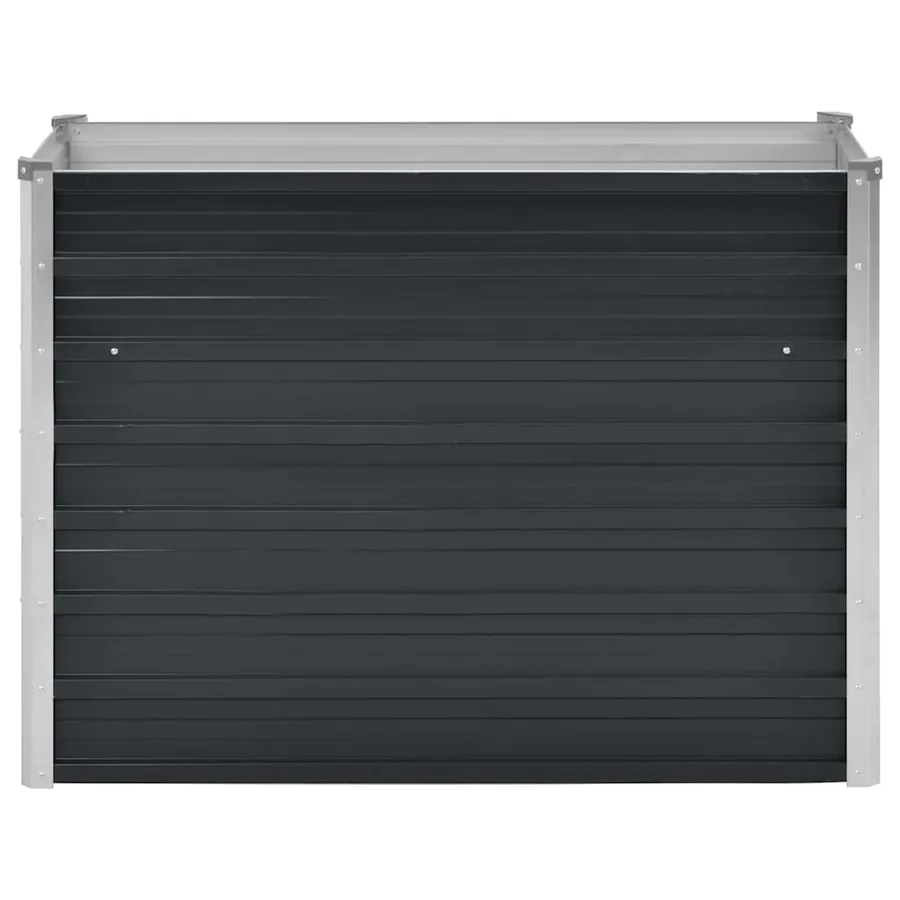 Lit surélevé de jardin Anthracite 100x40x77 cm Acier galvanisé - 4