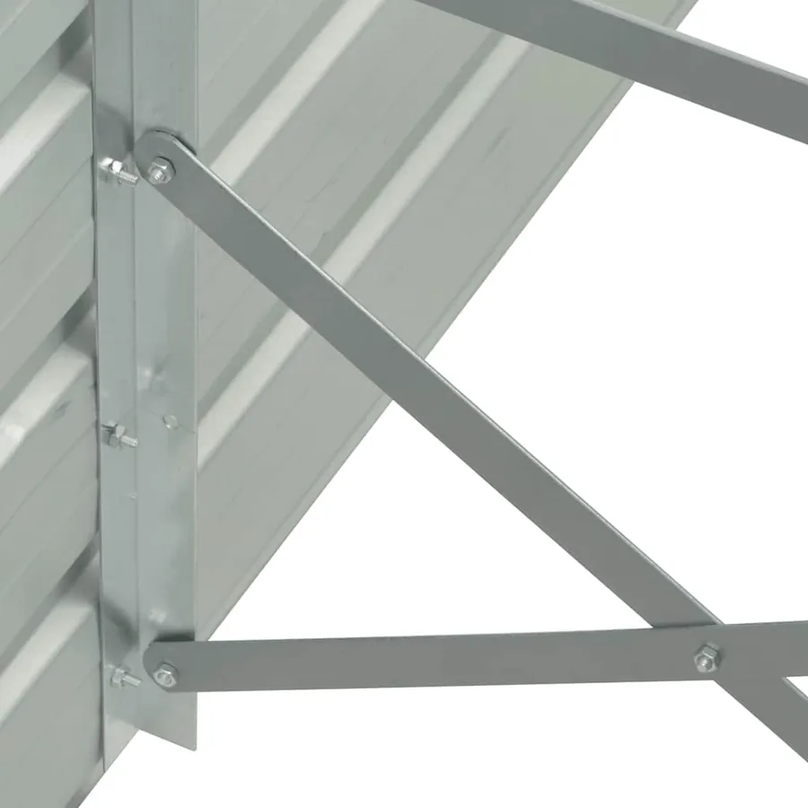 Lit surélevé de jardin Anthracite 100x40x77 cm Acier galvanisé - 7