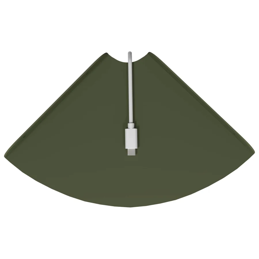 Étagère flottante avec étagère 2 pcs Vert olive 18 x 18 x 2 cm - 9