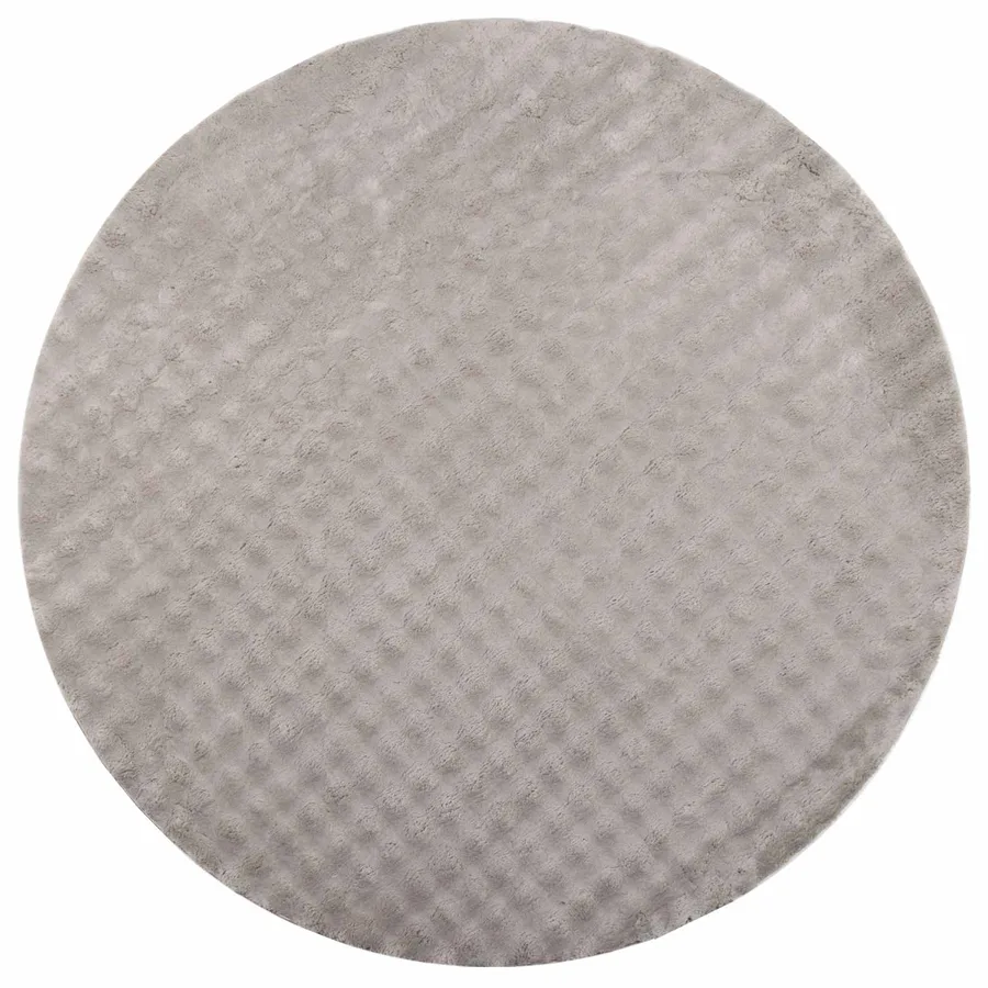 Tapis de surface Rond SIROLO Sable Ø 200 CM Polyester - 2