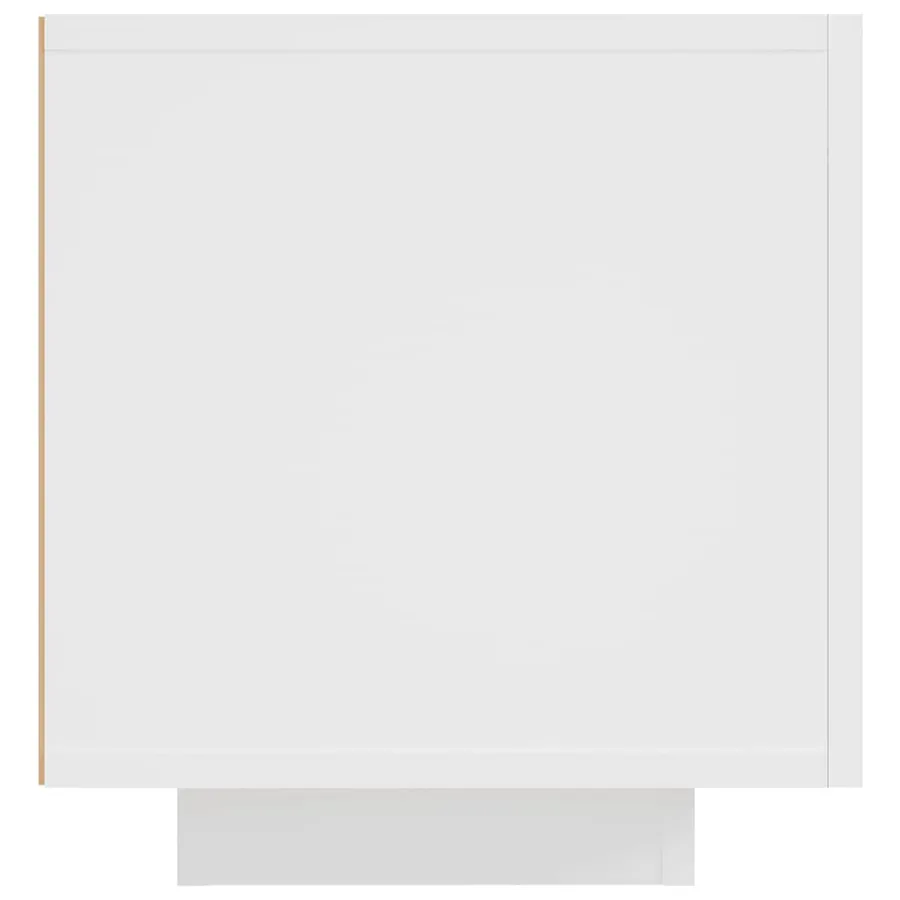 Meuble TV avec lumières LED blanc 160x35x40 cm - 11
