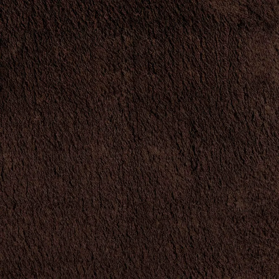 Tapis doux à poils moyens et lavable HUARTE Marron Ø 80 CM - 9
