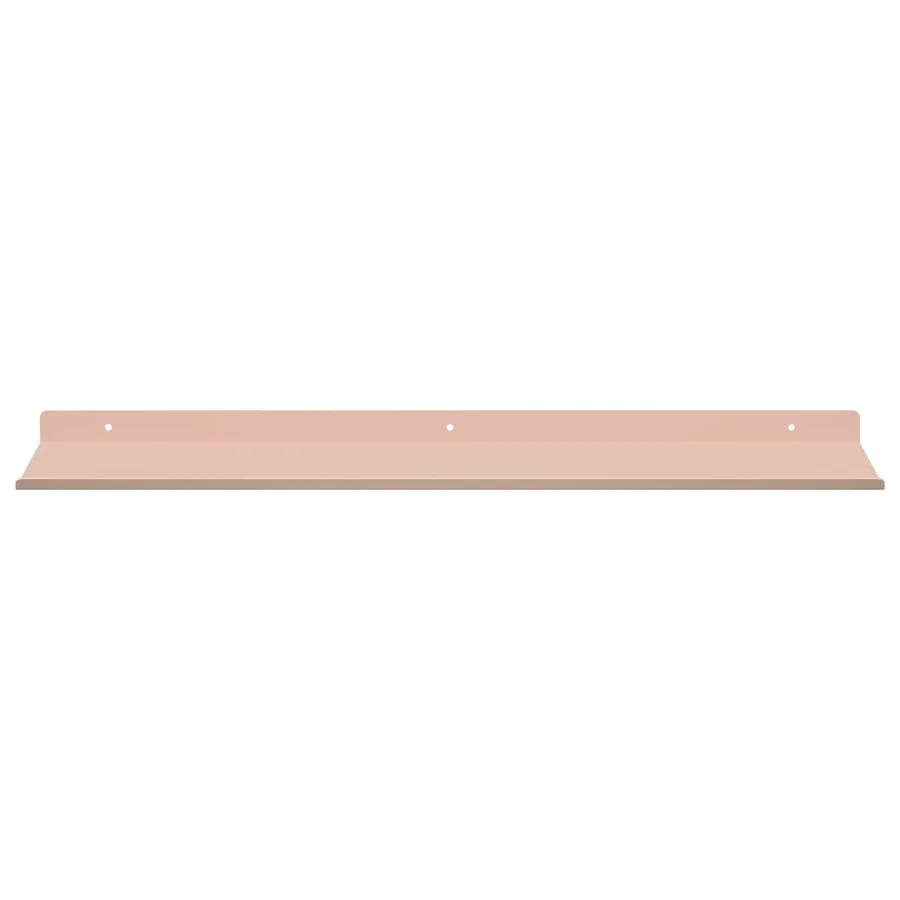 Étagère flottante 4 pcs Rose 60 x 18 x 2,5 cm Acier - 5