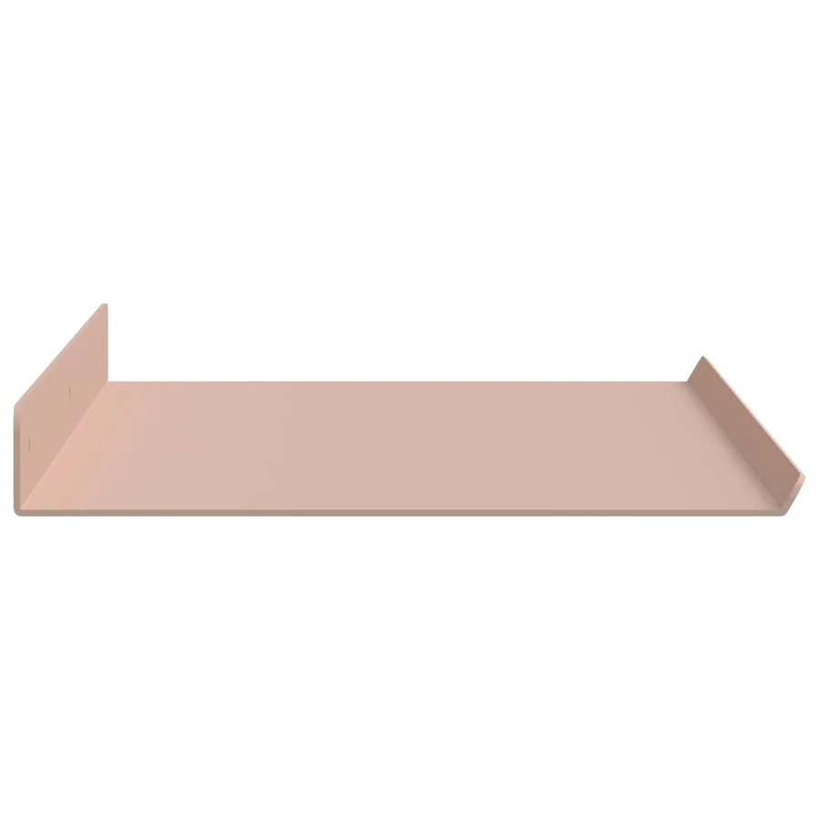 Étagère flottante 4 pcs Rose 60 x 18 x 2,5 cm Acier - 6