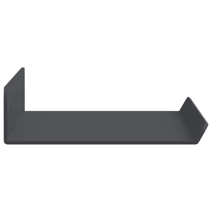 Étagère flottante 4 pcs Anthracite 30 x 9 x 2,5 cm Acier - 6