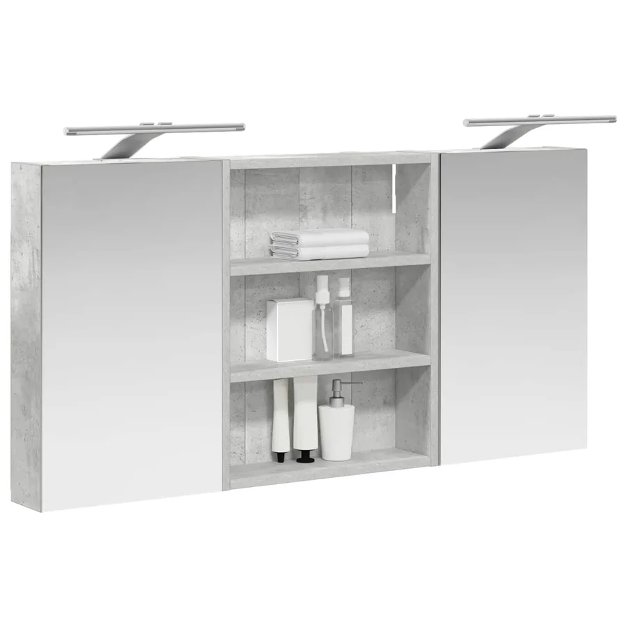 Ensemble de Meubles de Salle de Bain 3 pcs 100 x 10,5 x 50 cm - 3
