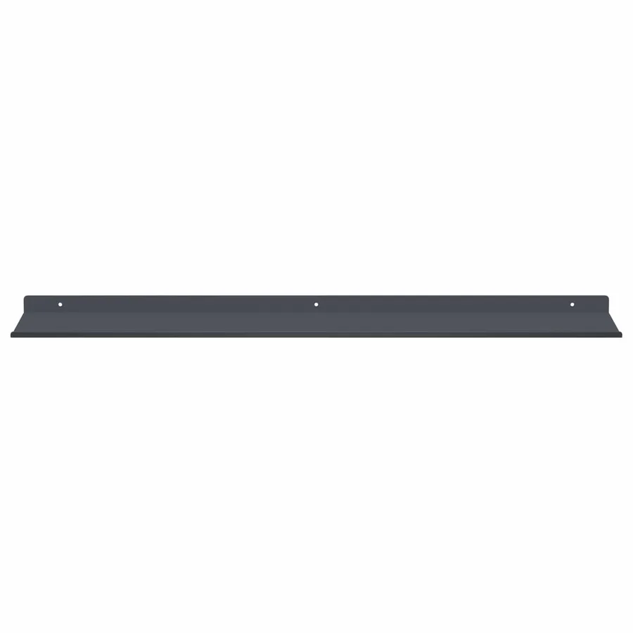 Étagère flottante 4 pcs Anthracite 80 x 18 x 2,5 cm Acier - 5