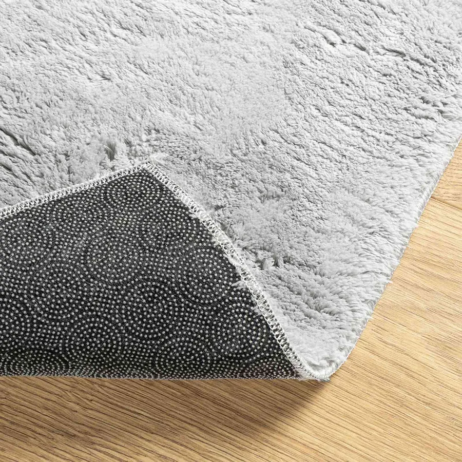 Tapis doux à poils moyens et lavable HUARTE Gris 750 x 80 cm - 4