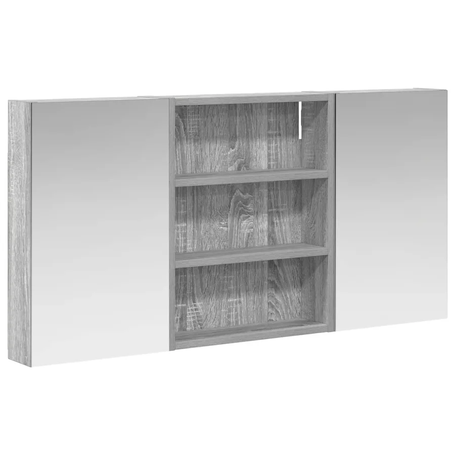 Ensemble de Meubles de Salle de Bain 3 pcs 100 x 10,5 x 50 cm - 2