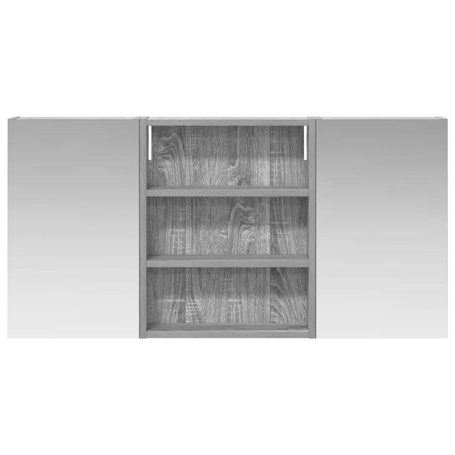 Ensemble de Meubles de Salle de Bain 3 pcs 100 x 10,5 x 50 cm - 6