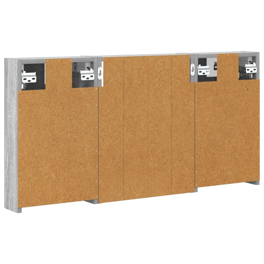 Ensemble de Meubles de Salle de Bain 3 pcs 100 x 10,5 x 50 cm - 9