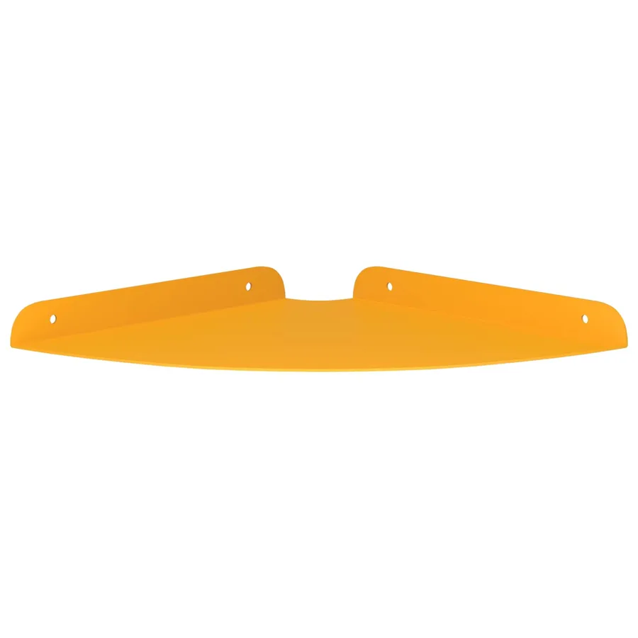 Étagère flottante 4 pcs Jaune moutarde 24 x 24 x 2 cm - 5