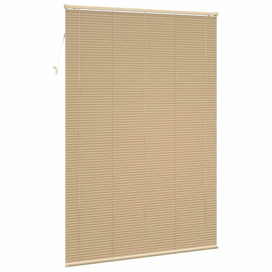 Store Vénitien Marron clair avec motif 213 x 160 cm 25 mm PVC - 6