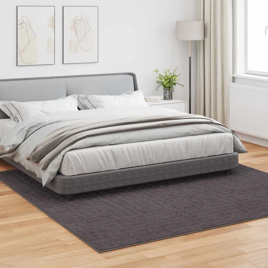 Tapis de surface Carré SIROLO Anthracite 240 x 240 cm Polyester - 3