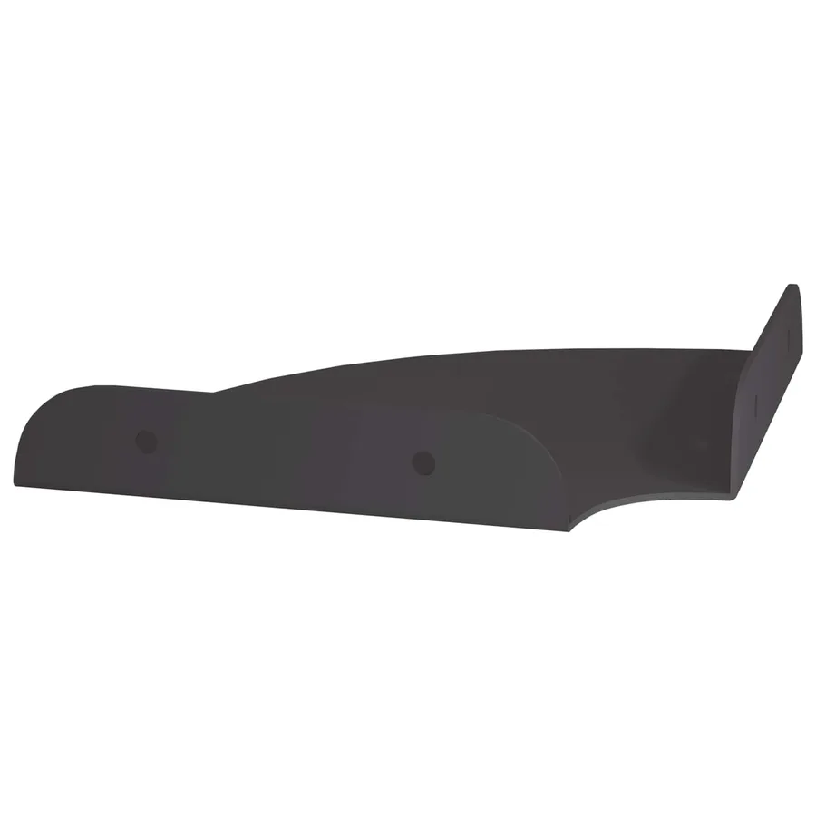 Étagère flottante avec étagère 4 pcs Noir 15 x 15 x 2 cm - 7
