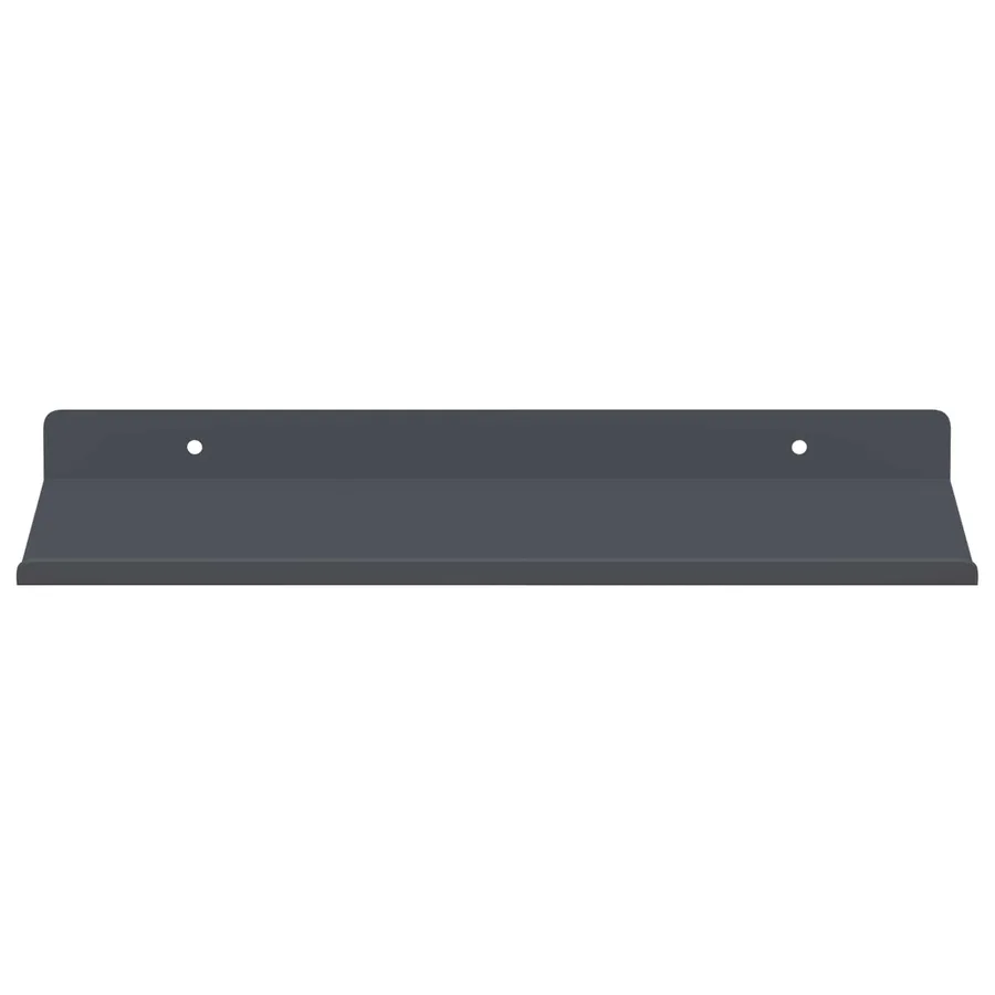 Étagère flottante 2 pcs Anthracite 30 x 18 x 2,5 cm Acier - 5