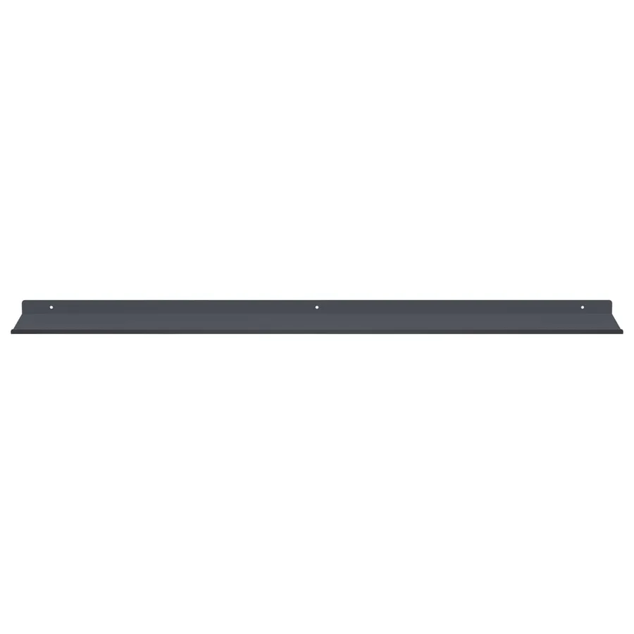 Étagère flottante 4 pcs Anthracite 100 x 18 x 2,5 cm Acier - 5