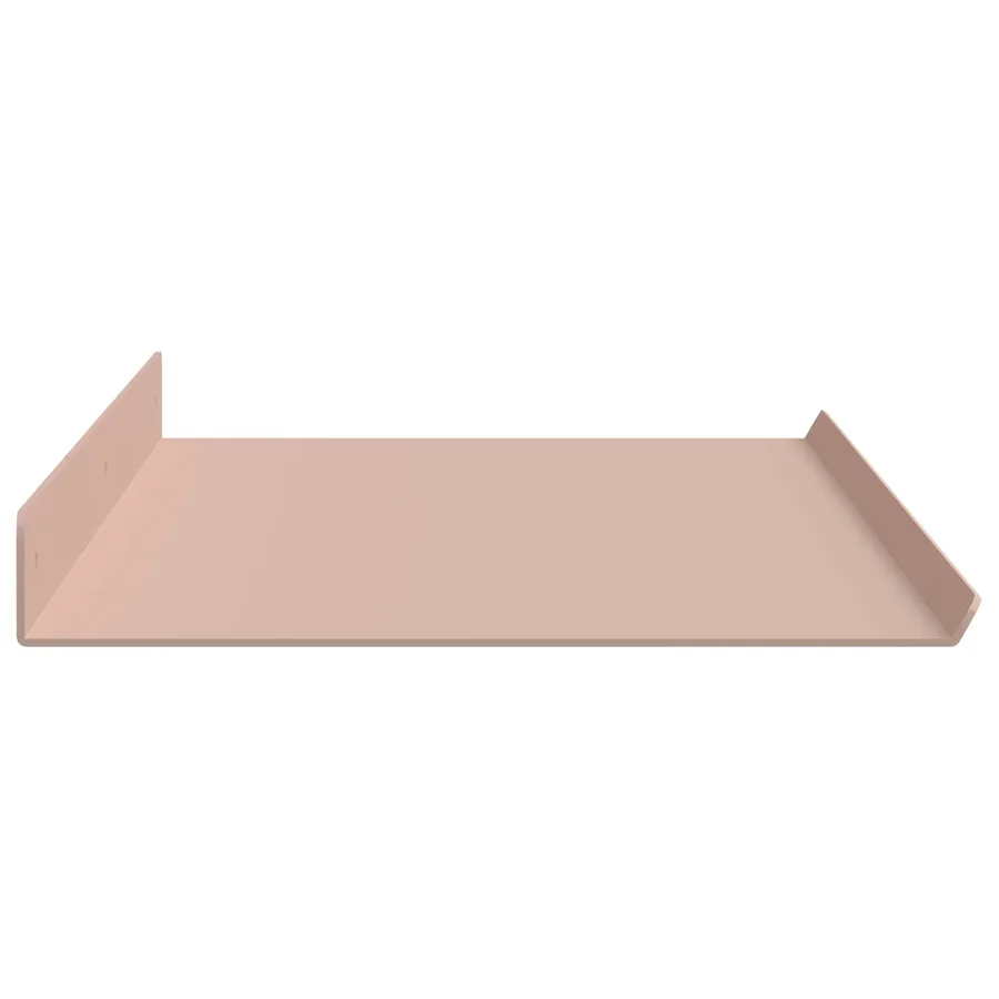 Étagère flottante 4 pcs Rose 80 x 18 x 2,5 cm Acier - 6