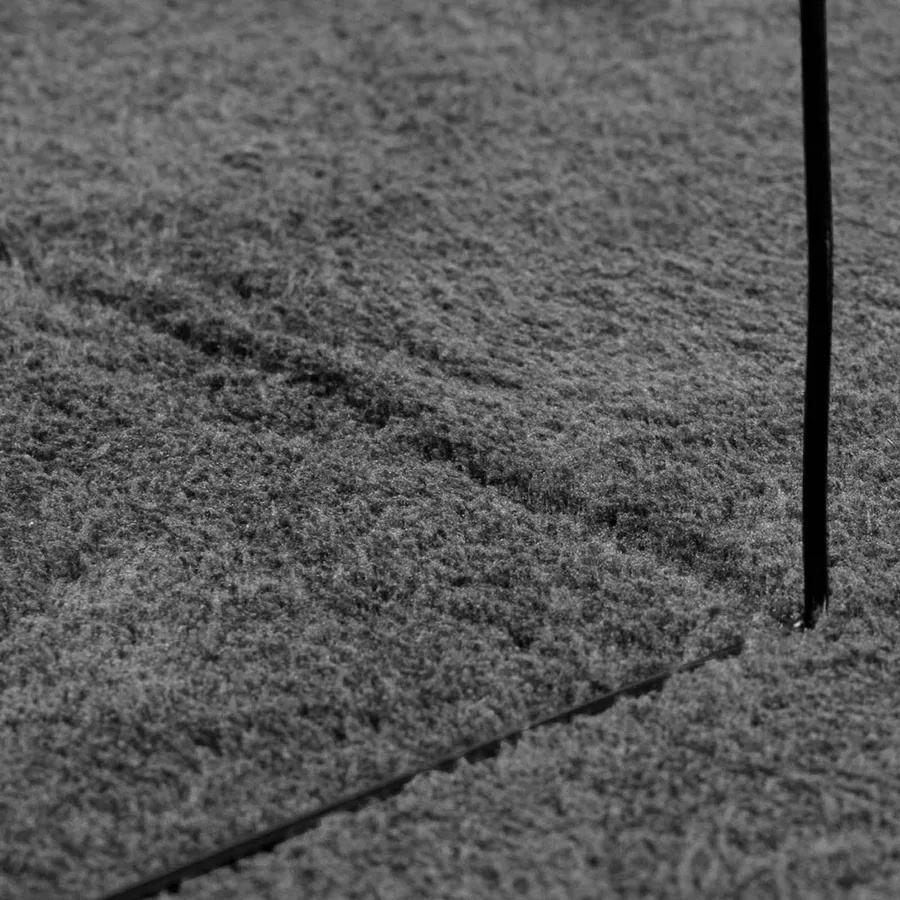 Tapis doux à poils moyens et lavable HUARTE Anthracite - 5