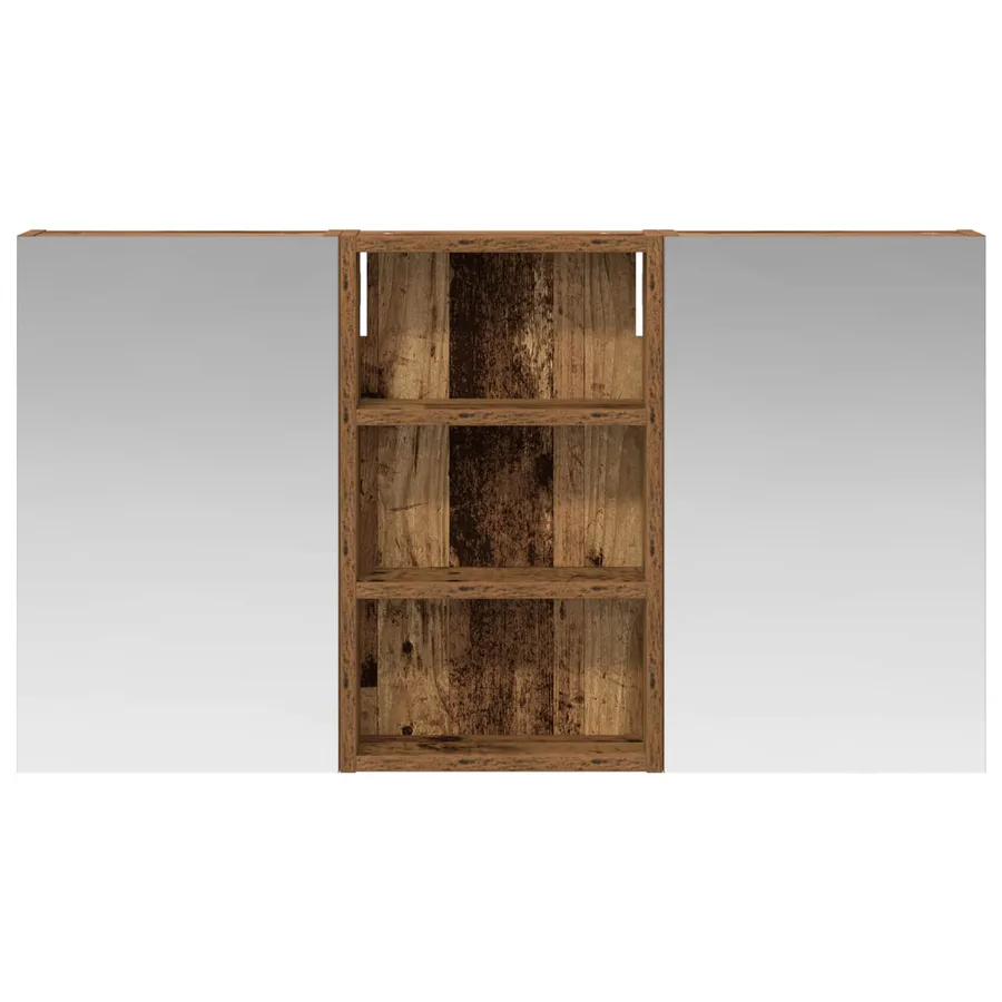 Ensemble de Meubles de Salle de Bain 3 pcs 90 x 10,5 x 50 cm - 6