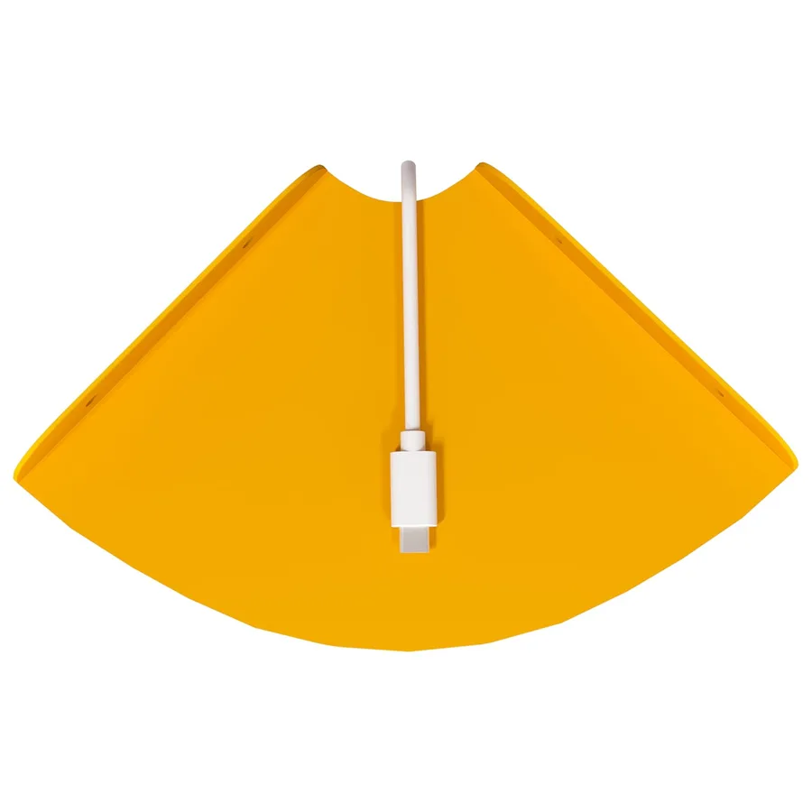 Étagère flottante 2 pcs Jaune moutarde 15 x 15 x 2 cm - 9
