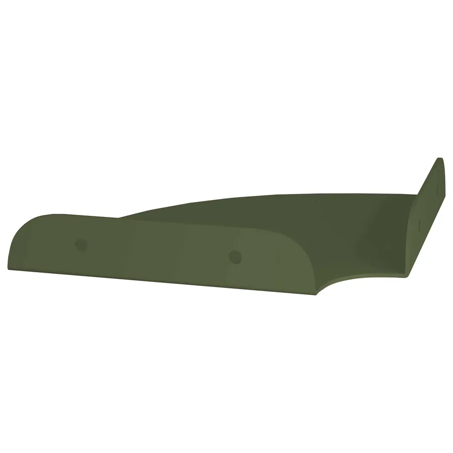 Étagère flottante avec étagère 2 pcs Vert olive 15 x 15 x 2 cm - 7