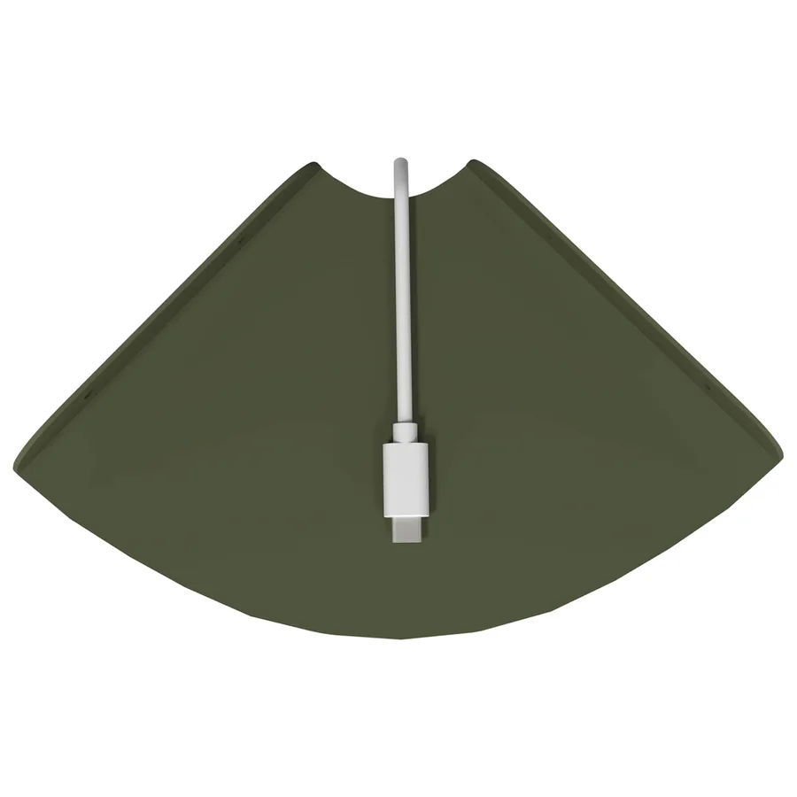 Étagère flottante avec étagère 2 pcs Vert olive 15 x 15 x 2 cm - 9