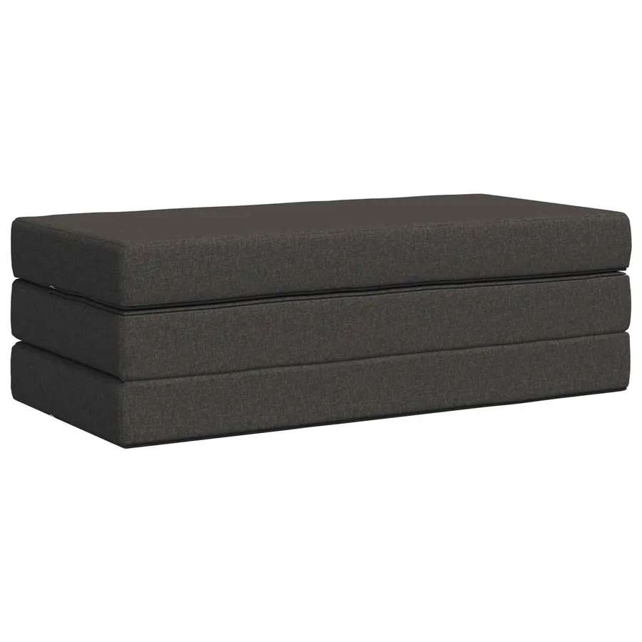 Canapé-lit pliable 160 x 67 x 45 cm Gris foncé - 3