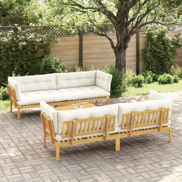 5 Pièce Unité du canapé en palette de jardin