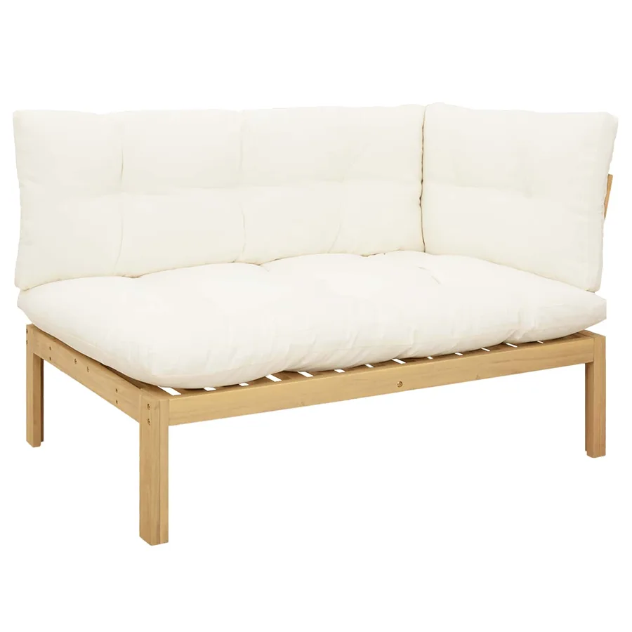 4 Pièce Unité du canapé en palette de jardin - 5
