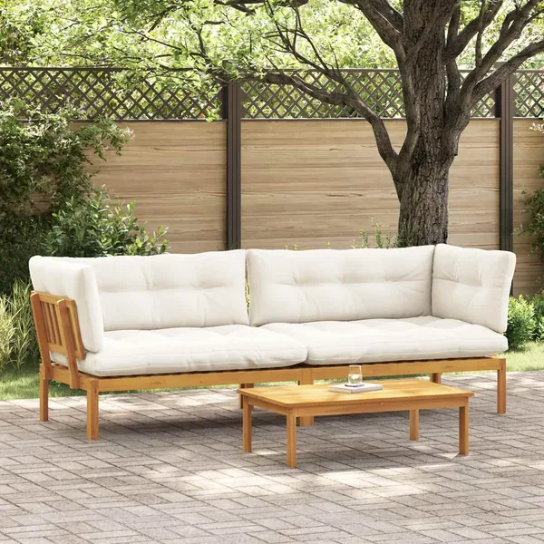Unité du canapé en palette de jardin 2 Pièce