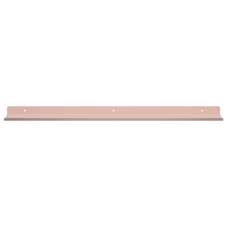 Étagère flottante 2 pcs Rose 60 x 8,5 x 2,5 cm Acier - 5