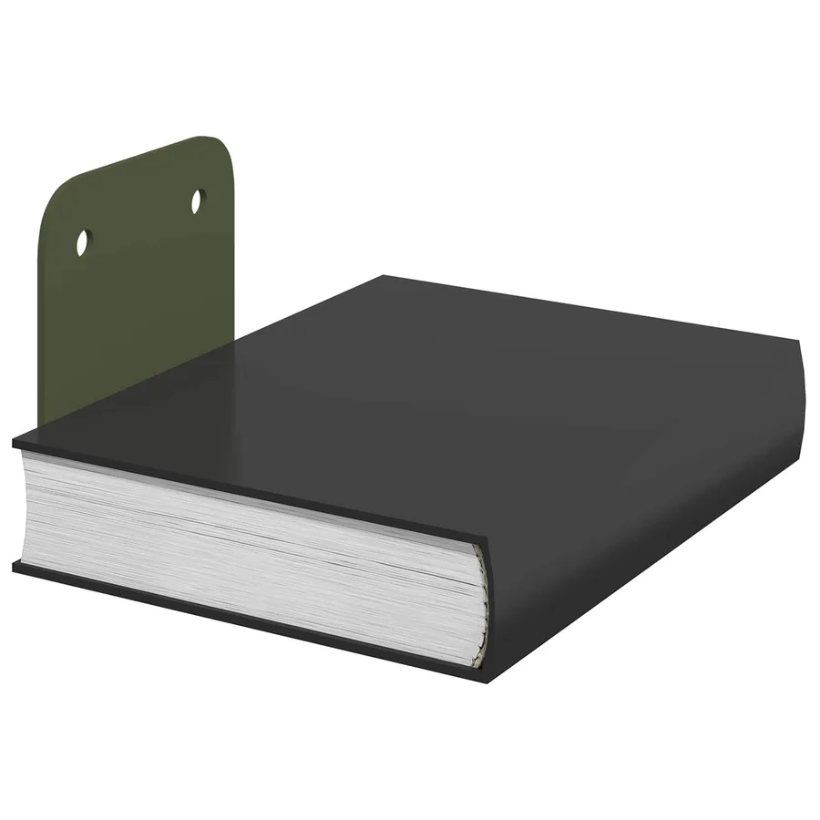 Étagère flottante 4 pcs Vert olive 6 x 10,8 x 6,6 cm - 3