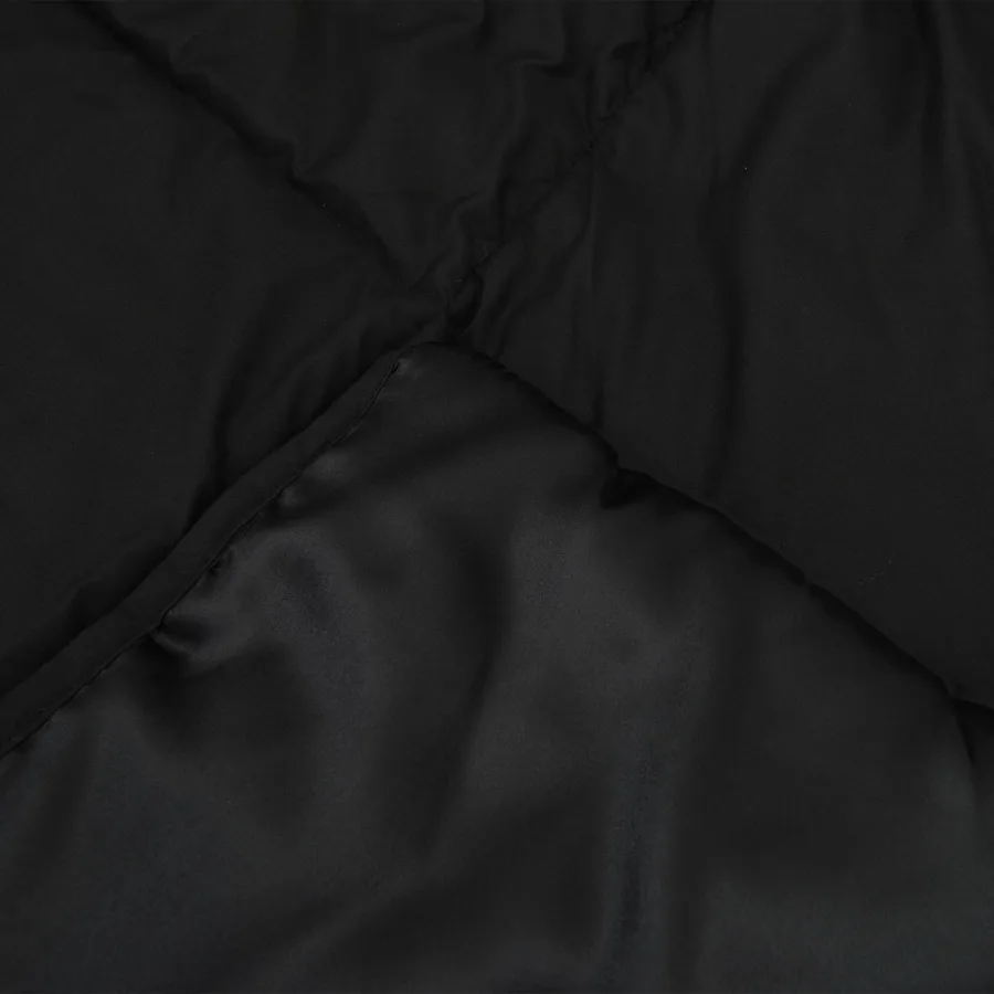 Duvet d'été simple Noir 155 x 220 cm Satin et Microfibre - 7