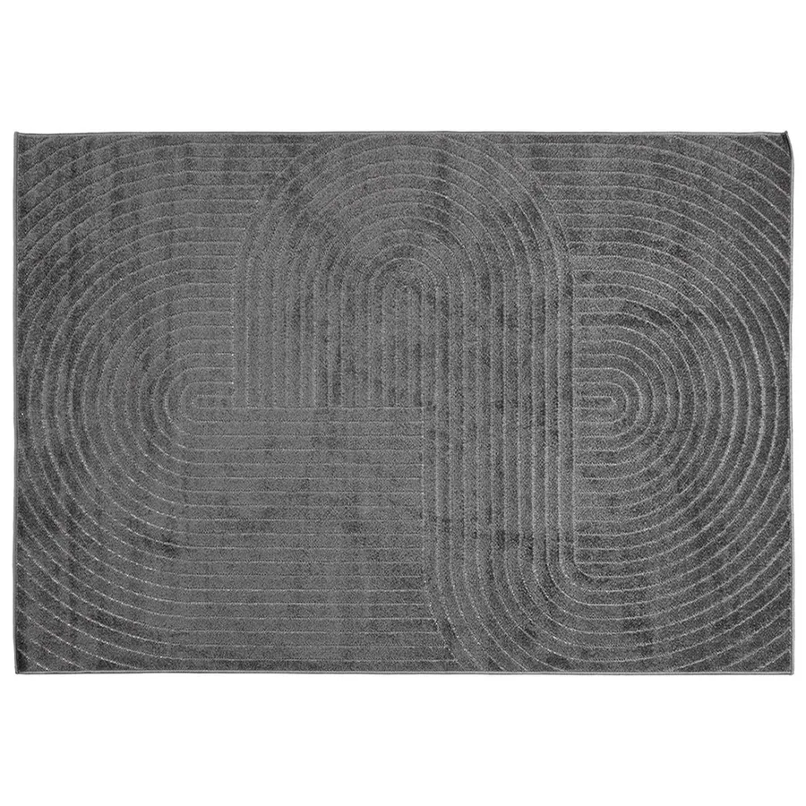 Tapis de surface PALMERAS Anthracite 280 x 200 cm Polyester - 2