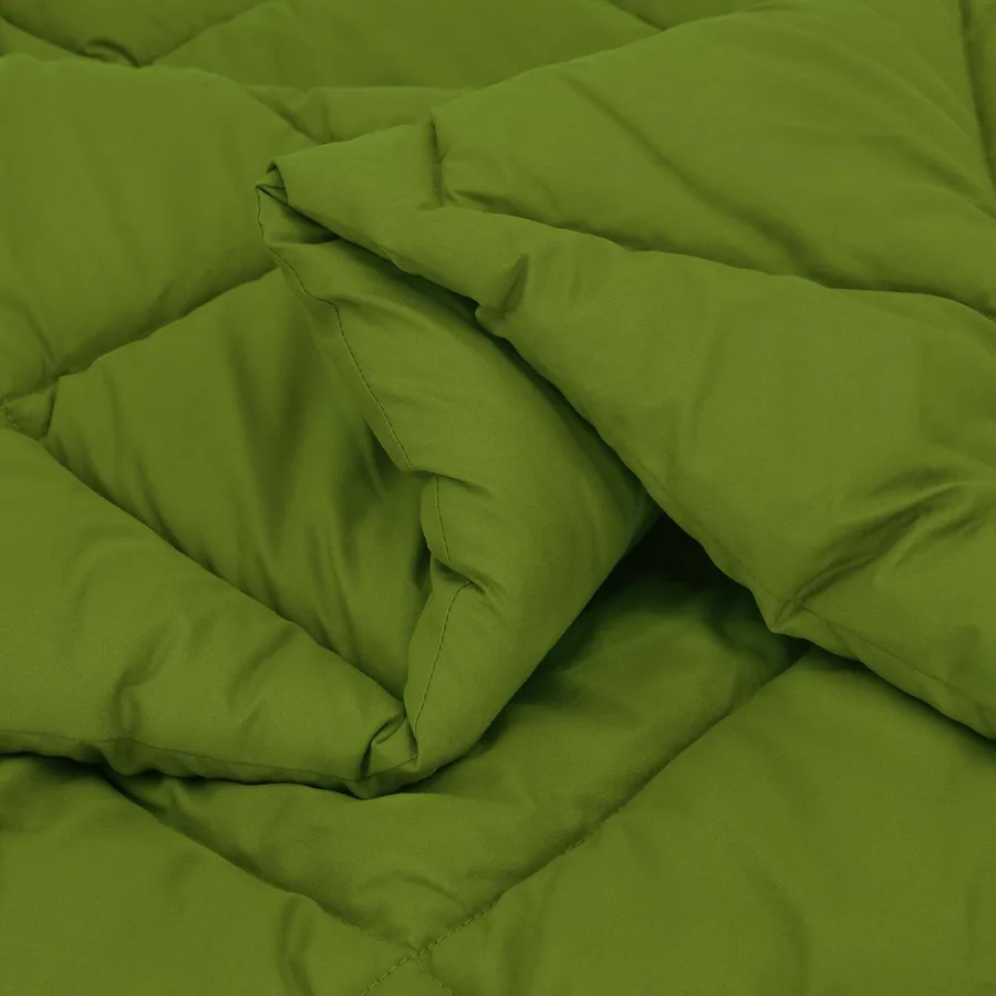 Duvet d'hiver Vert 200 x 200 cm Microfibre - 5