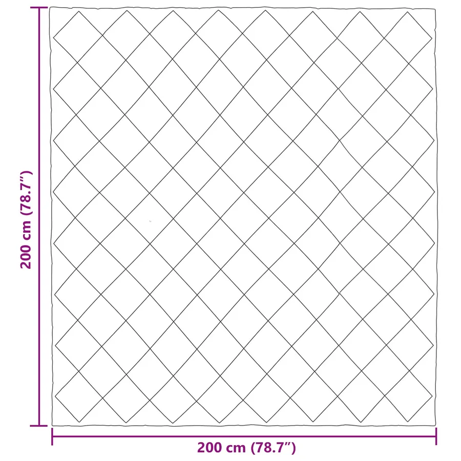 Duvet d'hiver Vert 200 x 200 cm Microfibre - 8