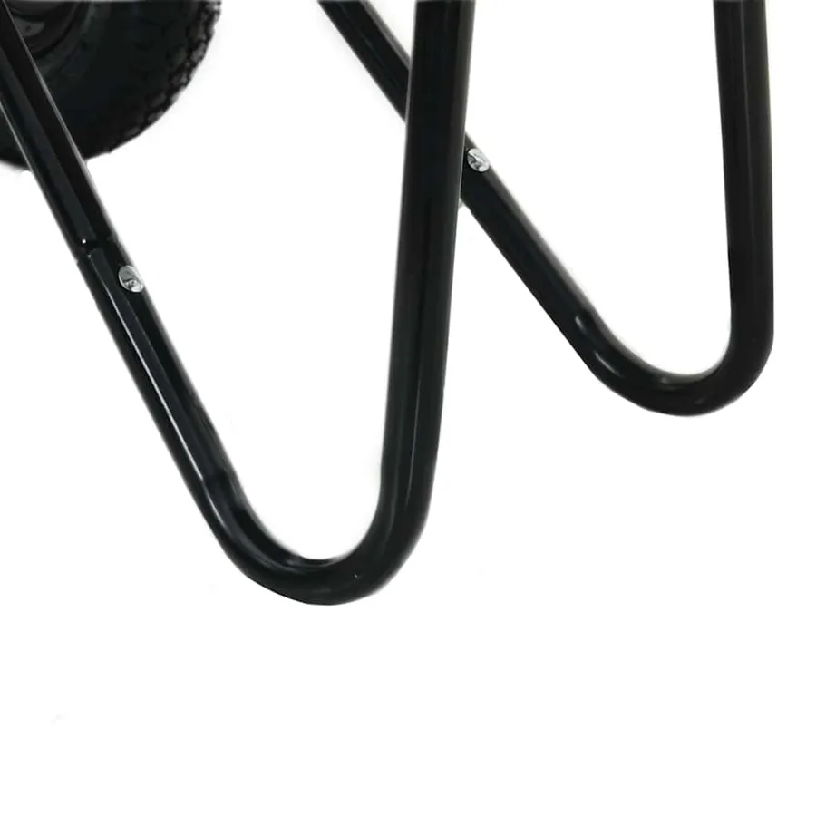 Brouette Argent et noir 137 x 60 x 65,5 cm Acier - 10