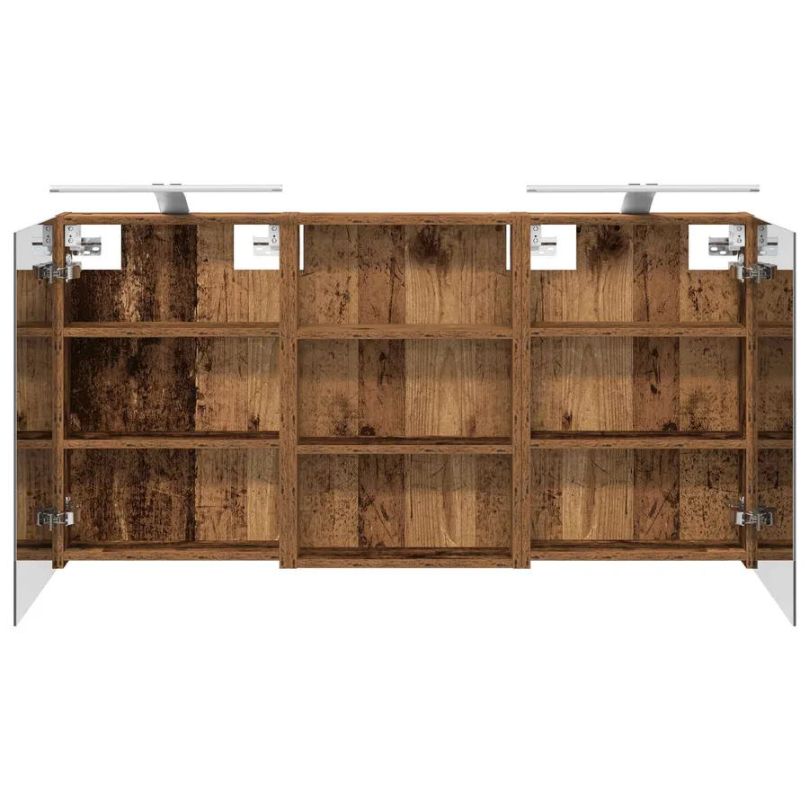 Ensemble de Meubles de Salle de Bain 3 pcs 120 x 10,5 x 60,5 cm - 7