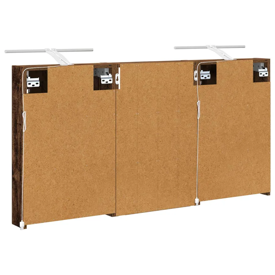 Ensemble de Meubles de Salle de Bain 3 pcs 120 x 10,5 x 60,5 cm - 9