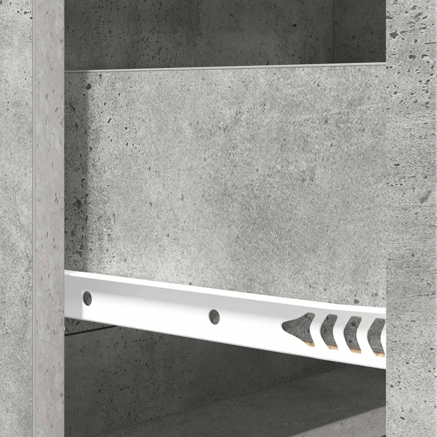 Armoire à tiroirs Gris béton 66 x 34,5 x 92 cm - 10