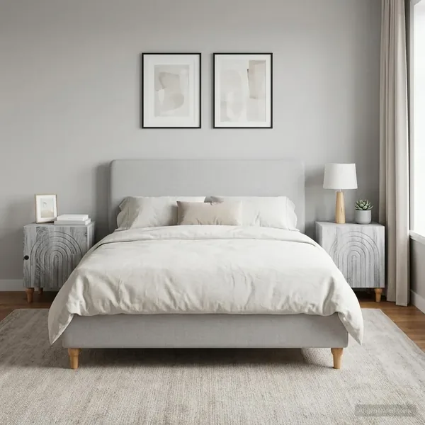 Cabinet de chevet 2 pcs Sonoma gris 43 x 34,5 x 50 cm