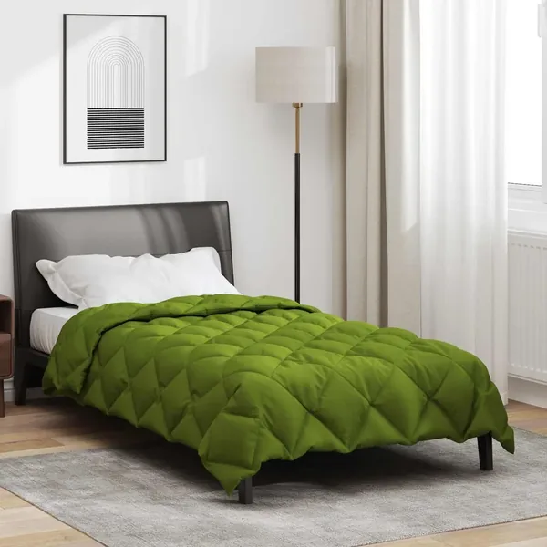 Duvet d'hiver Vert 135 x 220 cm Microfibre