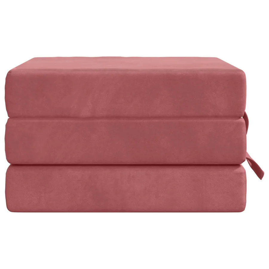 Canapé-lit pliable 90 x 67 x 45 cm Rose - 4