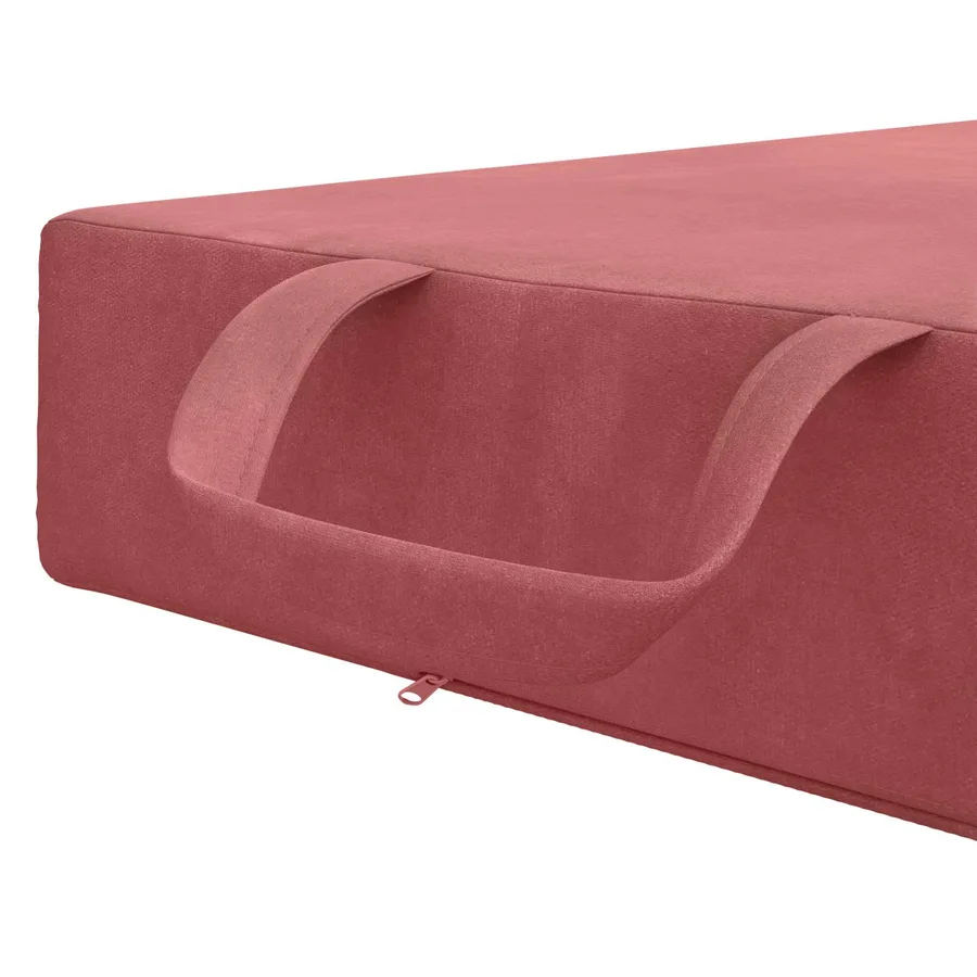 Canapé-lit pliable 90 x 67 x 45 cm Rose - 7