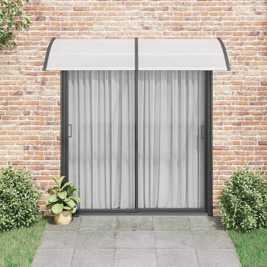 Auvent de porte 240 x 100 cm PC - 3