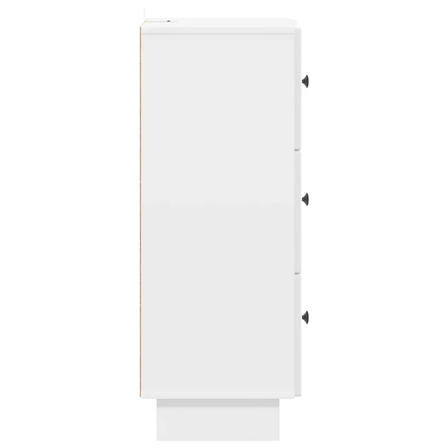 Armoire à tiroirs Blanc brillant 33 x 34,5 x 90 cm - 7
